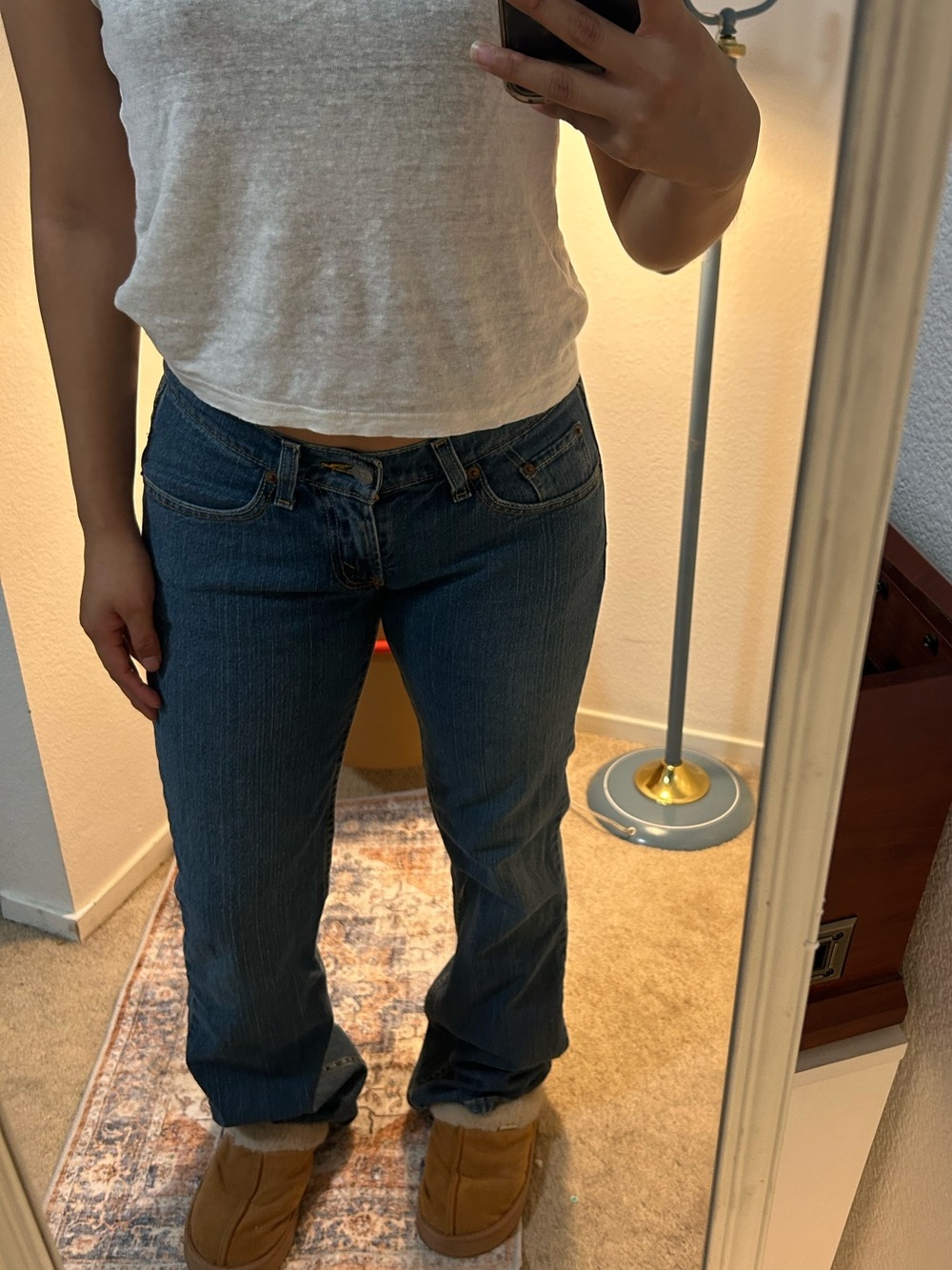 Levi's Women's Boot Cut Jeans in Blue